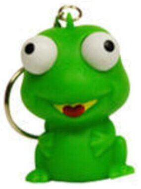 Cute Squishies Keychain Animal Eye Popper Frogs Set of 2